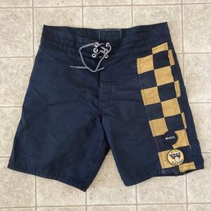 Birdwell Beach Britches X RVCA Boardshorts Trunks Special Edition Mens Size 30